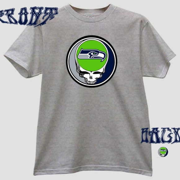 Jah love Other - Seattle Seahawks Grateful Dead T Shirt